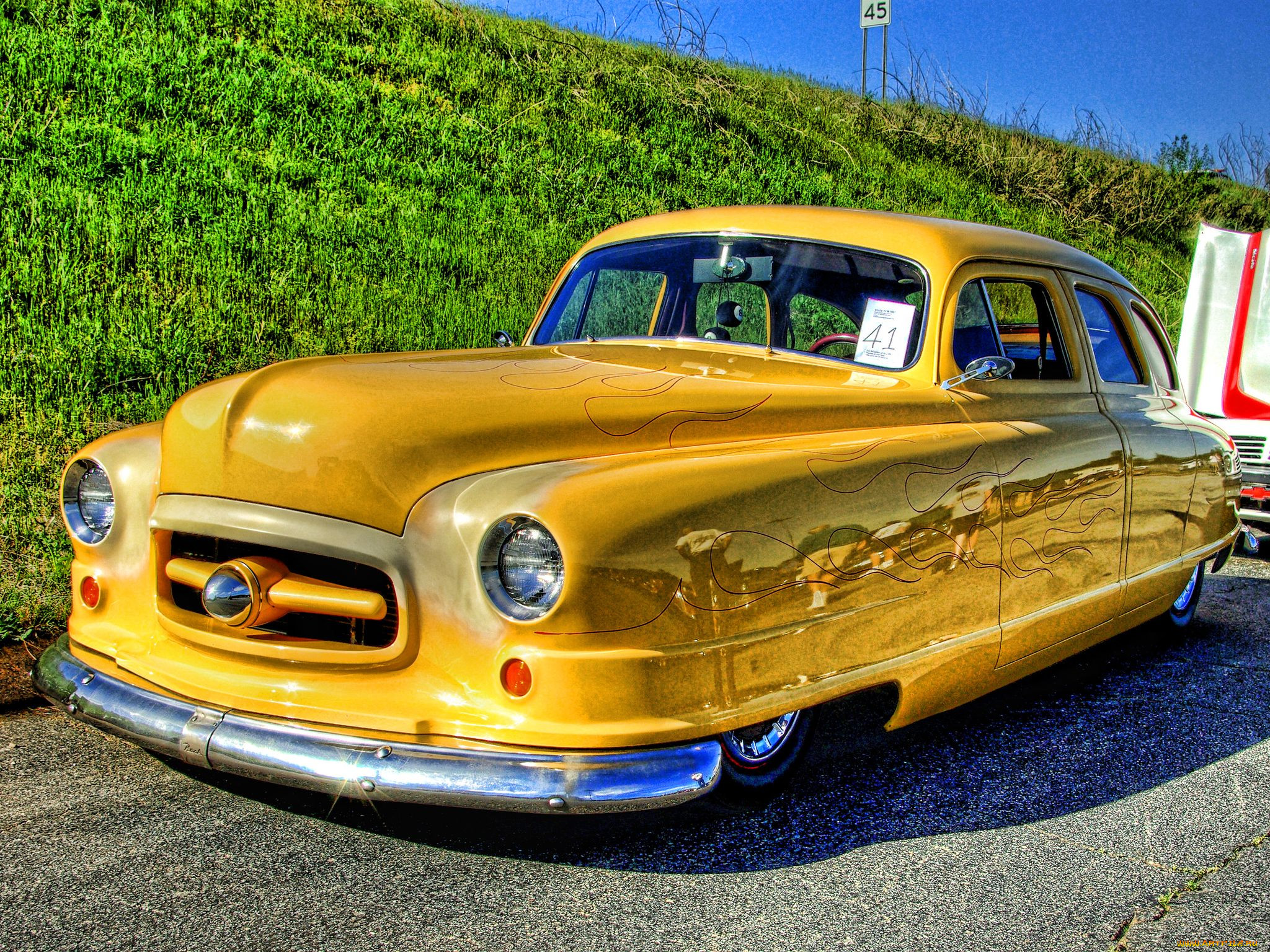 , custom, classic, car